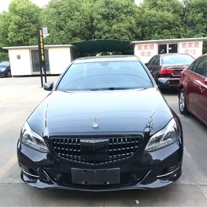 กระจังหน้ารถยนต์เมอร์เซเดส-เบนซ์ E-Class W212 ปี 2013-2015 สีดำเงาและสีเงิน วัสดุ ABS อะไหล่เปลี่ยนกันชนหน้า - Product Image 3