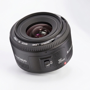 Objectif grand angle à focale fixe YN <span class=keywords><strong>35</strong></span> <span class=keywords><strong>mm</strong></span> F2 à grande ouverture avec autofocus pour appareils photo <span class=keywords><strong>Nikon</strong></span> et Canon - Product Image 2