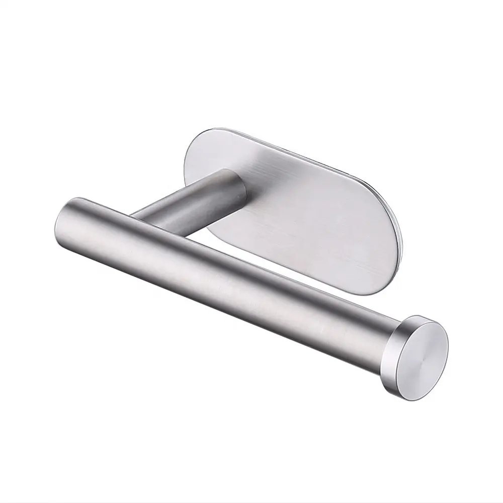 Kitchen Roll Paper Accessory Wall Mount 3M Toilet Paper Holder Stainless Steel Bathroomティッシュタオルアクセサリーラックホルダー