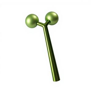 Rouleau de jade Aventurine verte de qualité supérieure pour le visage et le cou-Resserre la peau et réduit les ridules-Qualité spa - Product Image 3