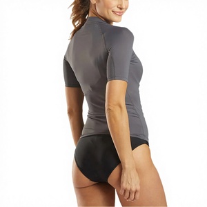 Wholesale Top Sell Anti-UV MMA BJJ Rash Guard Custom <b>Design</b> Stylish Men's Compression Long Sleeve Spandex/Polyester 220g - Product Image 3