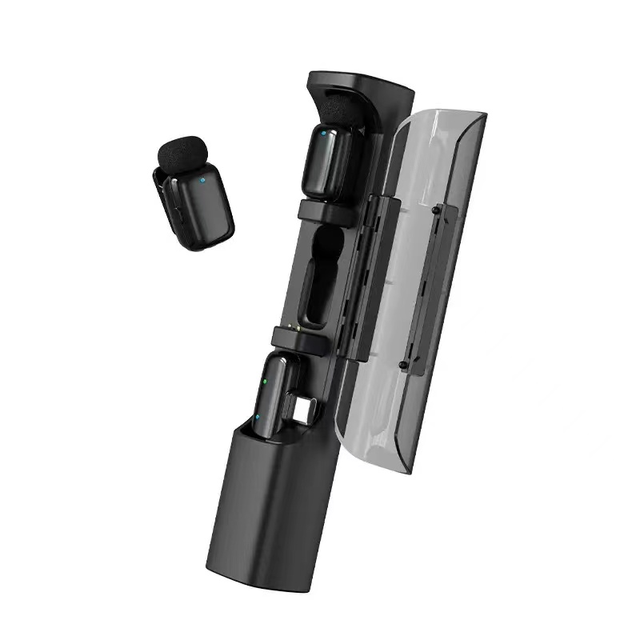 Mini-p Wireless Microphone All in One with Deep Noise Reduction Use While Charging