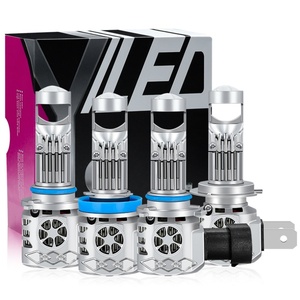 ไฟรถยนต์ LED รุ่น High Bright Plug Play Project Mini Y9 9005 9006 H11 H7 หลอดไฟหน้า LED พร้อมเลนส์โปรเจคเตอร์ขนาดเล็ก - Product Image 1
