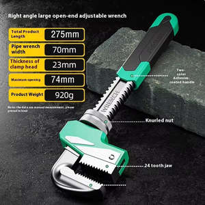 Clé hexagonale rapide réglable de type F, universelle, pour la maison, démontage de tuyaux de chauffage à grand diamètre, en acier inoxydable, métrique, OEM - Product Image 6