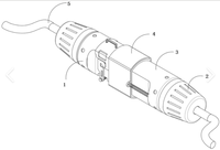 Conector de Fusible Solar IP68 a Prueba de Agua 1500V, Portafusibles en Línea, Terminal de Cable para Panel Fotovoltaico, Enchufe de 15A 20A 30A con Carcasa de PC