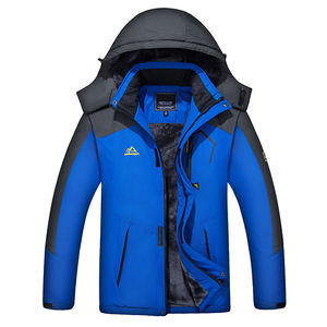 Chaqueta Cortavientos de Invierno OEM para Hombre, Abrigo con Capucha, Impermeable, Desmontable, de Manga Larga - Product Image 5