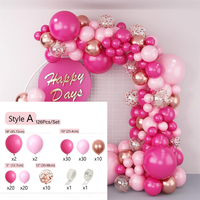 Macaron Latex Arc Ballon Ensemble Toile de Fond Ballon Guirlande Arc Kits pour Anniversaire Mariage Décor Ballon Photo Prop
