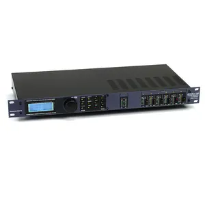 Dbx260 pa260 3 em 6 saída processador de áudio digital, alto-falante para fase profissional, avançado, processador de efeito de crossover