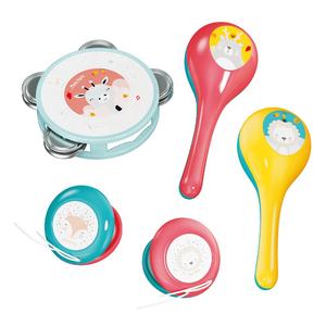 Enfants jouet instrument de musique <span class=keywords><strong>jouer</strong></span> ensemble tambour jouet en plastique <span class=keywords><strong>maracas</strong></span> tambourin - Product Image 6