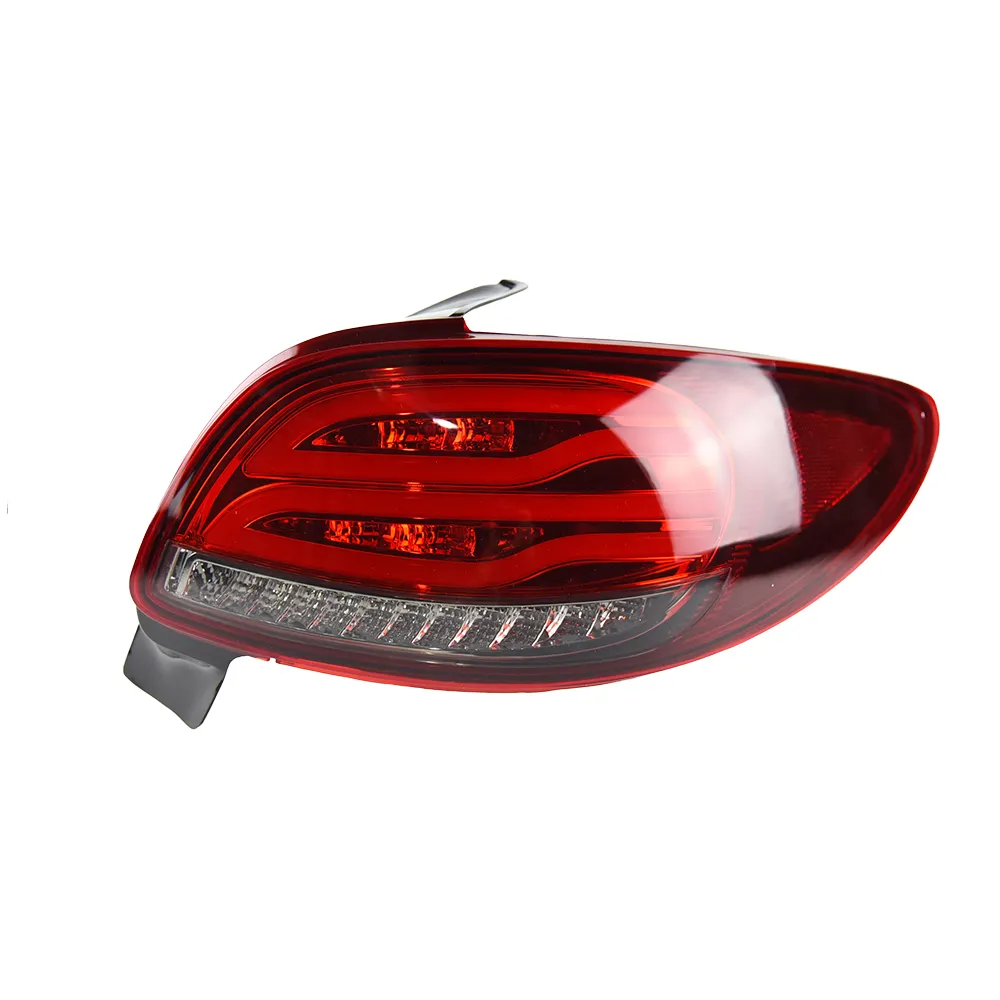 AKD araba Styling Peugeot 206 için park lambaları 2004-2008 206CC LED kuyruk lambası 207 LED DRL fren sinyali ters oto aksesuarları