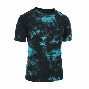 Cuello Redondo Mejor Precio Sublimación Camisetas Último Diseño Logotipo Personalizado Hombres Sublimación Camiseta - Product Image 1