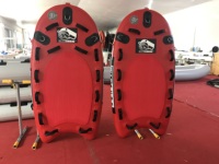 Trineo de rescate inflable de PVC Drop Stitch para Jet Ski Surfing Dinghy con pedales para Ocean Drifting