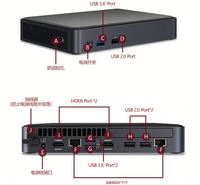 PC Mini Intel NUC12 Extreme Baru Intel Core I3-1215U Dual LAN Onboard DDR5 16GB Tanpa Hard Drive Untuk Penggunaan Bisnis