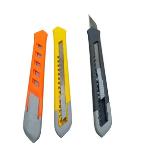 Cơ thể nhựa 9mm đa năng có thể thu vào giấy Cutter với Breaker Dao Tiện Ích