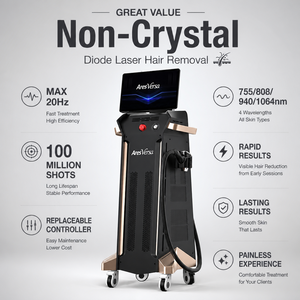 Macchina per Epilazione Laser a Diodi Non Cristallina Indolore 2000W, Nuovo Modello 2026 con Laser a Diodi 755 808 940 1064nm per Rimozione Peli con Raffreddamento a Ghiaccio - Product Image 3