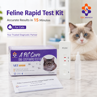 Tests antigéniques pour chats Pet Care, tests vétérinaires rapides, kits de dépistage rapide du coronavirus félin FCOV