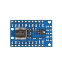 Module d'extension de ports IO PCF8575, carte d'extension de ports IO DC 2.5-5.5V, contrôle de communication I2C, 16 ports IO pour Arduino