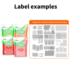 Gummies de protéines de lactosérum de haute qualité à marque privée OEM – Favorisent l'énergie et la croissance musculaire – Commande flexible pour le réapprovisionnement en stock - Product Image 6