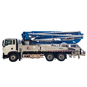 Camión Bomba de Concreto de Gran Capacidad con Chasis Sinotruk, Bomba de 38M, Precio de Fábrica JIUHE, Proveedor Chino, en Venta - Product Image 3