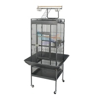 GSF G-210715-2 Grande cage à oiseaux Cage portable Maison modulaire Fil de fer Racing Pigeon Lofts Pigeons Cage à oiseaux
