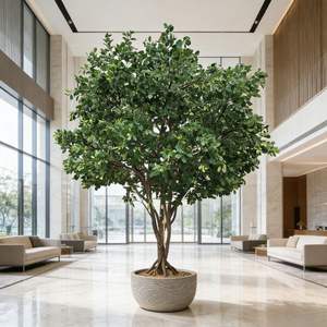 Árbol <span class=keywords><strong>de</strong></span> Limón Artificial <span class=keywords><strong>de</strong></span> Gran Tamaño Personalizado <span class=keywords><strong>de</strong></span> 400 cm, Decoración <span class=keywords><strong>de</strong></span> Interiores, Gran Árbol <span class=keywords><strong>de</strong></span> Limón con Troncos Naturales - Product Image 1