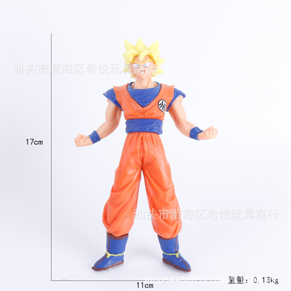 Capelli giallo chiaro Wukong - Taglia piccola