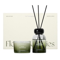Ensemble de bougies et diffuseurs d'aromathérapie - Huile essentielle aromatique pour purifier l'air, décoration de la maison, coffret cadeau - Cadeau de fête
