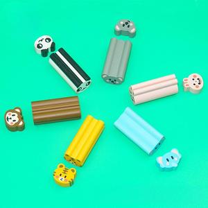 Pas encore d'avis 2024 nouveaux produits idée bon prix Logo personnalisé gomme en caoutchouc dessin animé crayon gommes ensemble pour l'école enfants cadeau - Product Image 2