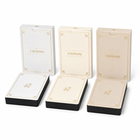 Personalisierte Hochzeits-Pokerkarten mit Box Individuell Bedruckte Spielkarten aus Schwarzem Kernpapier mit Eigenem LOGO