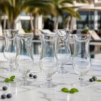 Ensemble de verres sans pied modernes et minimalistes de 420 ml - Écologiques et résistants aux hautes températures pour jus et sodas