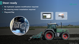 Sistema de Conducción Autónoma para Tractores, <span class=keywords><strong>GPS</strong></span> RTK, Controlador de Guiado Automático - Product Image 6