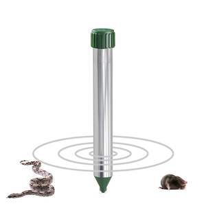Répulsif à rongeurs de jardin écologique en ABS imperméable, alimenté par batterie, à ultrasons, contre les taupes, les serpents, les <span class=keywords><strong>souris</strong></span>, les rats, vibrateur - Product Image 1