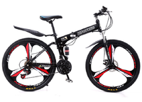 Prix attractif, vélo de montagne/vélo de route en acier carbone, 24/27 vitesses, 24/26 pouces