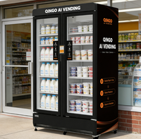 Máquina Expendedora Qingo al por Mayor para Distribuidores, Sistema de Pago Universal, Servicio 24/7, SDK, Pantalla Táctil, Gestión Basada en la Nube