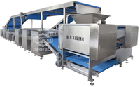 Máquina Industrial para Hacer Galletas de Soda con Control PLC, Línea de Producción de Galletas Sandwich Orgánicas con Crema