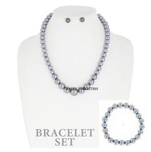 Collier en perles fait main de qualité supérieure, bijoux vintage unisexe, cadeau pour les mariages et les occasions spéciales - Product Image 2
