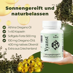 Capsules d'huile d'origan de haute qualité – Complément en gélules pour stimuler l'immunité et favoriser la digestion - Product Image 2