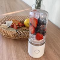 Mixeur portable sans fil rechargeable par USB, pour écraser la glace, faire des jus et des smoothies, idéal pour les voyages, la maison et le bureau