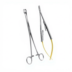 Ensemble d'instruments de chirurgie générale de 51 pièces, outils médicaux chirurgicaux de base, acier inoxydable allemand, réutilisable, autoclavable, certifié CE - Product Image 5