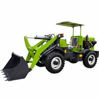 Cargadora de Ruedas Profesional de Alta Resistencia, Cargadora Frontal, Maquinaria para Movimiento de Tierras, Tractor con Cargadora en Venta
