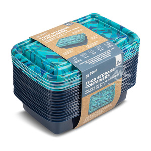 Conteneurs alimentaires en plastique de haute qualité, compatibles micro-ondes, PP, pour emporter, préparation de repas, stockage alimentaire - Product Image 4