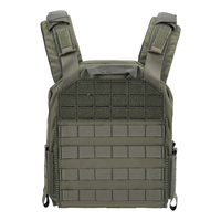 Chaleco Táctico Personalizado al por Mayor, Ajustable, Ligero, con Sistema de Liberación Rápida, Portaplacas, para Entrenamiento, Protección y Caza