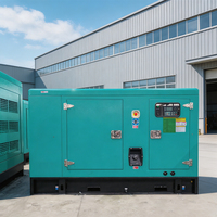 Generador Diésel Silencioso de 30kw 50kw 100kVA 220/380V, Bajo Ruido, Interruptor de Transferencia Automática, Generador de Energía para Almacenamiento en Frío de Medicamentos