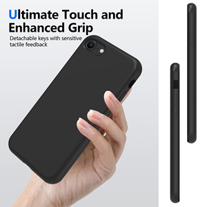 Coque de téléphone en silicone et TPU de conception sportive avancée pour <span class=keywords><strong>iPhone</strong></span> <span class=keywords><strong>SE</strong></span> <span class=keywords><strong>Accessoire</strong></span> mobile à doublure en fibre ultra-fine souple et résistant aux rayures - Product Image 4