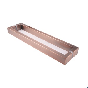 Poignée <span class=keywords><strong>de</strong></span> <span class=keywords><strong>porte</strong></span> coulissante en verre et acier inoxydable personnalisée, moderne et simple, grande poignée pour hôtel, salle <span class=keywords><strong>de</strong></span> réunion, <span class=keywords><strong>porte</strong></span> en bois robuste - Product Image 5