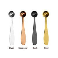 Cuillère doseuse multifonctionnelle en acier inoxydable 304 pour thé, café, assaisonnements, poudre de matcha, 2,5 ml, 5 ml
