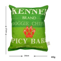 Mainan Anjing Berbunyi Juice Pet Fun Foods, Mainan Kunyah Anjing Lazy Doggies, Ruffus Dogs, Boneka Plush untuk Anjing Ras Kecil dan Besar, Mainan Interaktif untuk Anjing