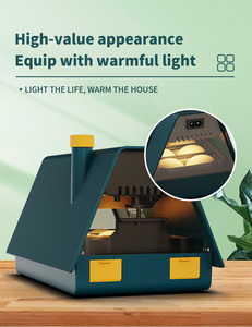 WONEGG Petite Maison Poulet <span class=keywords><strong>Caille</strong></span> Dinde 10 Incubateurs à Oeufs Poulet 8 Incubateur à Oeufs - Product Image 3