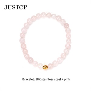 6mm 8mm 10mm 12mm moda cristal piedra curativa Natural colores joyería Durable estiramiento cordón elástico moda pulseras con cuentas - Product Image 5