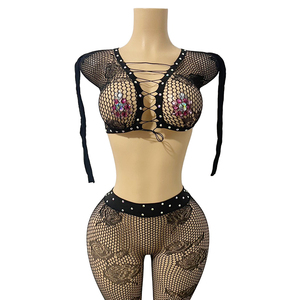 Yinlin Festival <strong>Rave</strong> Wear Crystal Dance Costume <strong>for</strong> <strong>Women</strong> - Product Image 2